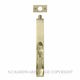 FLUSH BOLTS UNLACQUERED SATIN BRASS