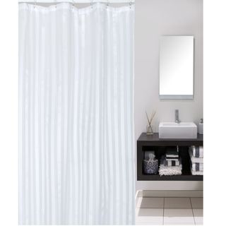 SHOWER CURTAINS WHITE