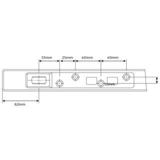 FLOOR SPRING ARM