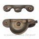 SASH WINDOW FASTENER NATURAL BRONZE