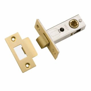 MORTICE LATCHES BRUSHED GOLD