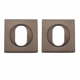 OVAL CYLINDER ESCUTCHEONS SIGNATURE BRASS