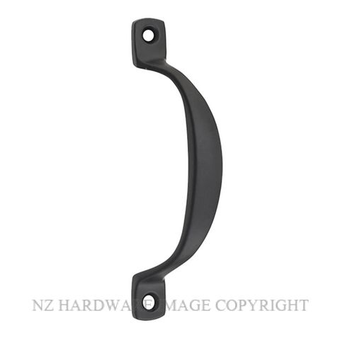 TRADCO 9654 - 9655 OFFSET PULL HANDLE MATT BLACK