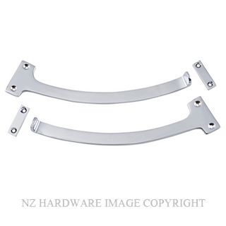 TRADCO 9753 CP FANLIGHT STOP CHROME PLATE (PAIR)