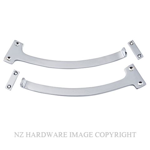 TRADCO 9753 CP FANLIGHT STOP CHROME PLATE (PAIR)