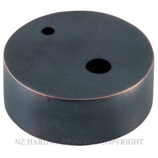 TRADCO 9845 AC SPACER TO SUIT DOOR STOP OVAL ANTIQUE COPPER