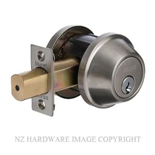 BRAVA BP200LISSS METRO DEADBOLT LI SGL CYL 60MM SATIN STAINLESS