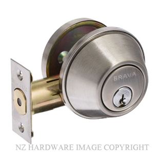 BRAVA D361B URBAN SGL CYL DEADBOLT SATIN STAINLESS