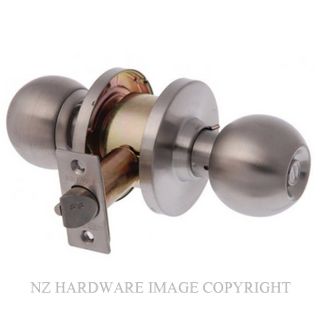 BRAVA EA3000SS70 METRO ENTRANCE KNOBSET CYL 70MM SATIN STAINLESS