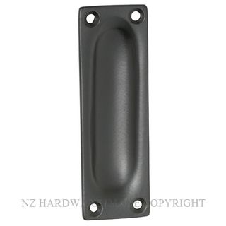 TRADCO 1584 MB FLUSH PULL 28X88MM MATT BLACK