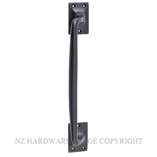 TRADCO 9672 BLK PULL HANDLE 305MM MATT BLACK