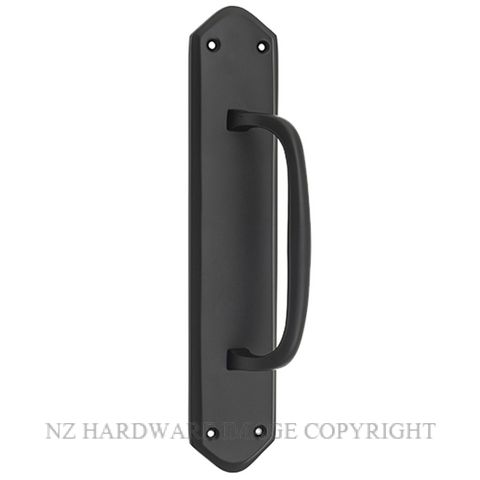 TRADCO 9673 BLK PULL HANDLE 250X50MM MATT BLACK