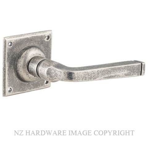 TRADCO 6356 MENTON LEVER ON ROSE RUMBLED NICKEL