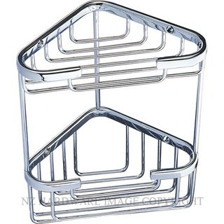 ALEXANDER 9N05 COMM DOUBLE CORNER CADDY CHROME PLATE