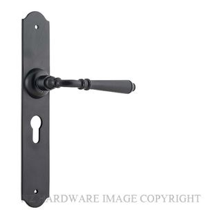 TRADCO 9620E BLK REIMS LEVER EURO MATT BLACK