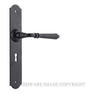 TRADCO 9621 BLK REIMS LEVER LOCK MATT BLACK