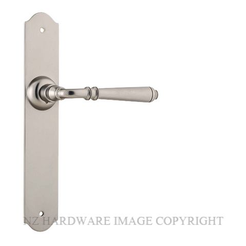 TRADCO 6560 - 6562 REIMS LEVER ON PLATE SATIN NICKEL