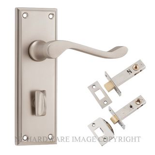 TRADCO 6555P SN CAMDEN LEVER PRIVACY KIT SATIN NICKEL