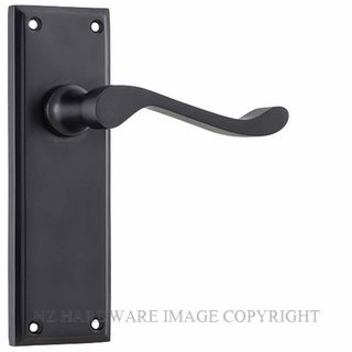 TRADCO 9618 BLK CAMDEN LEVER LATCH MATT BLACK