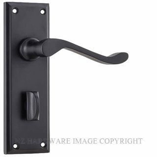 TRADCO 9618P BLK CAMDEN LEVER PRIVACY MATT BLACK