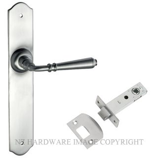 TRADCO 0749 SC KIT REIMS LEVER LATCH SATIN CHROME