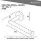 HEIRLOOM HEIKO HTRNB TOILET ROLL HOLDER SATIN STAINLESS