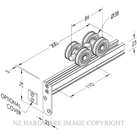 BRIO 61GN  180KG HANGER