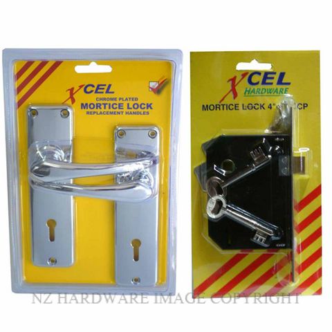 NZH MORTICE LOCK & FURNITURE CHROME PLATE