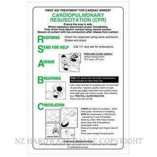 DENEEFE CPR1 CPR PROCEDURE CHART A B C PVC