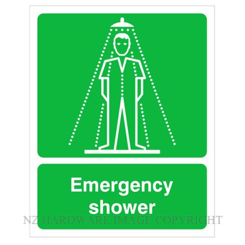 DENEEFE DNG402 EMERGENCY SHOWER PVC