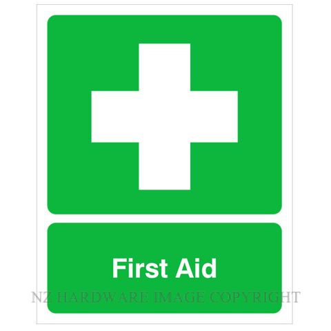 DENEEFE DNG406 FIRST AID SIGN PVC