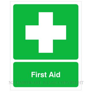 DENEEFE DNG406 FIRST AID SIGN PVC