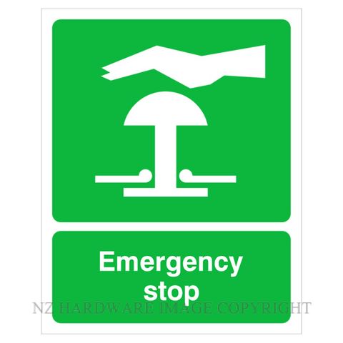 DENEEFE DNG410 EMERGENCY STOP PVC