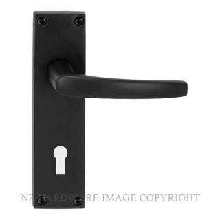 WINDSOR 9013 BLK CONTRACT LEVER LOCK MATT BLACK