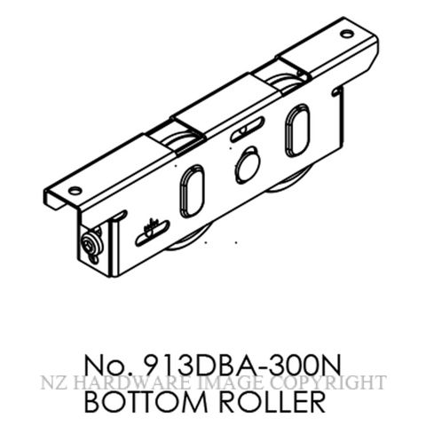 BRIO 913DBA-300N NYLON DOUBLE ROLLER