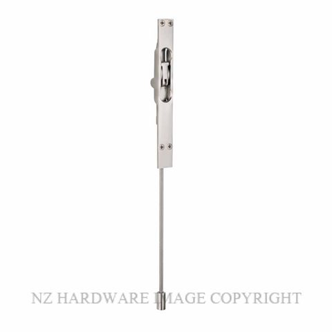 DRAKE & WRIGLEY 1245 SN EXTENDED FLUSH BOLTS SATIN NICKEL