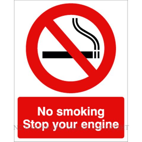 DENEEFE DNR104B NO SMOKING 240X300 PVC