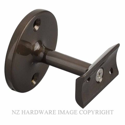 DW 1030C FB CURVED HANDRAIL SUPPORT ELECTRO BRONZE