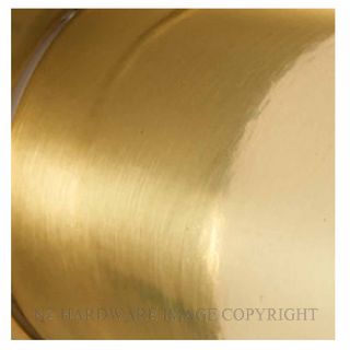DW 1030C PB CURVED HANDRAIL SUPPORT POLISHED BRASS