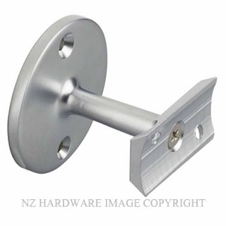 DW 1030C SC CURVED HANDRAIL SUPPORT SATIN CHROME