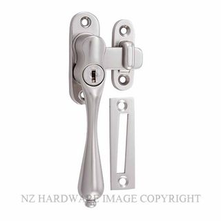 TRADCO 9804 SN LOCKING TEARDROP FASTENER LH SATIN NICKEL