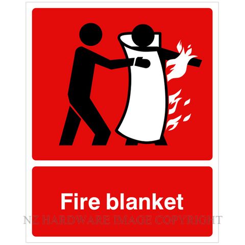 DENEEFE DNR115 FIRE BLANKET 240X300MM PVC