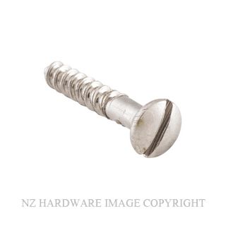 TRADCO SCSN19 SN DOMED HEAD SSCREW 19X5 GAUGE SATIN NICKEL