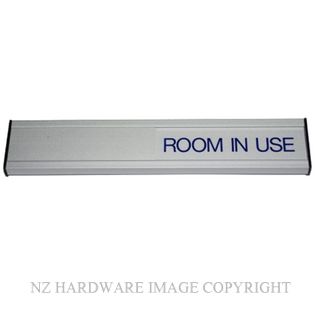 DENEEFE DNSDS200 SINGLE SLIDER SIGN 200MM "Room In Use"