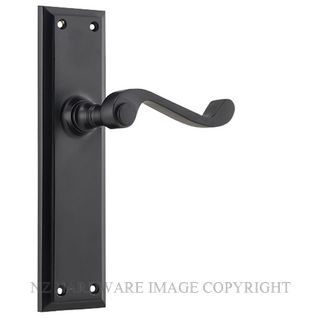 TRADCO 9610 BLK MILTON LEVER LATCH MATT BLACK