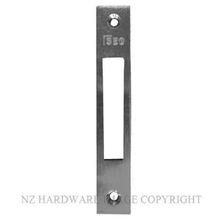 ISEO 7814 STRIKE PLATE FOR 7814 AND 78147 LOCKS STAINLESS STEEL