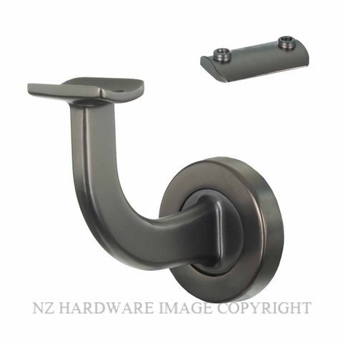 MILES NELSON 310SG BANNISTER BRACKET SATIN GRAPHITE