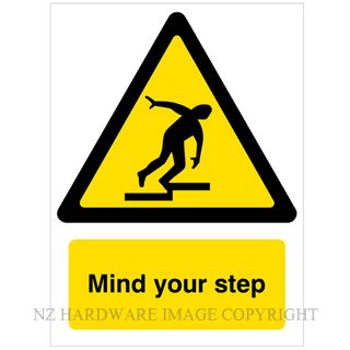 DENEEFE DNY325L MIND YOUR STEP 480X600MM PVC