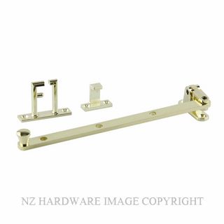 JAECO S180 SHORT CASEMENT STAY 240MM BRASS PLATE