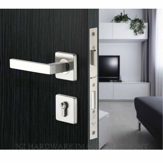 SYLVAN HSI-21RK SS PORTO ENTRANCE KIT SATIN STAINLESS
